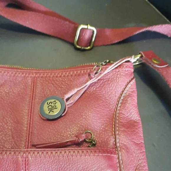 Leather Burgundy The Sak Bag - Picture 9 of 12